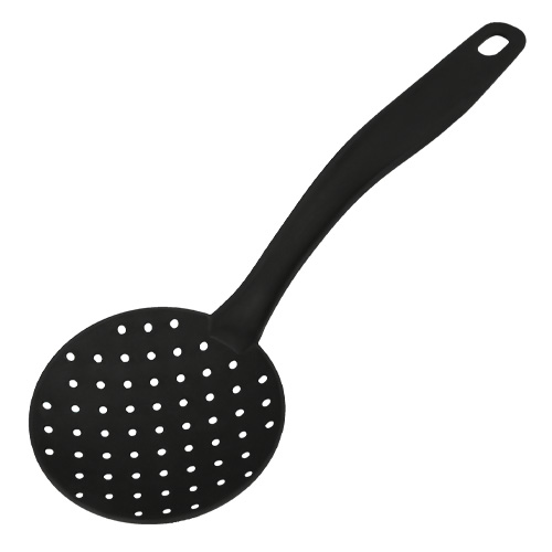 Utensilio de cocina: Espumadera. No daña el antiadherente, fácil de limpiar, no absorbe grasas ni sabores. ESPUMADERA