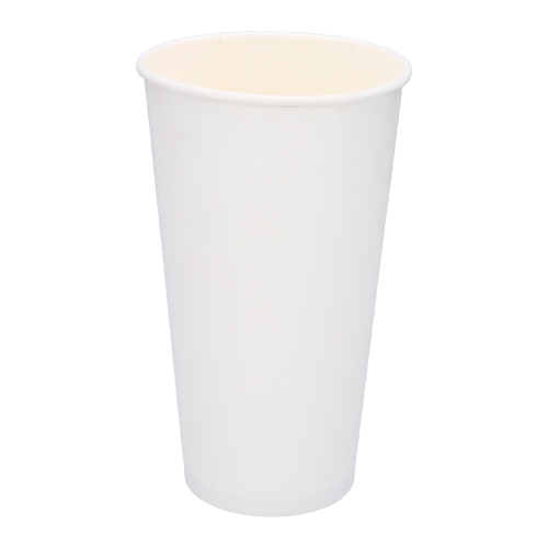 Vaso desechable para bebidas frías. BLANCO