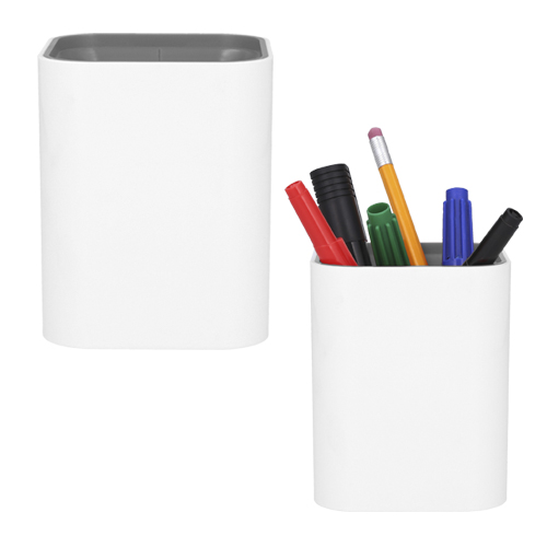 Portalapicero con base de plástico. BLANCO