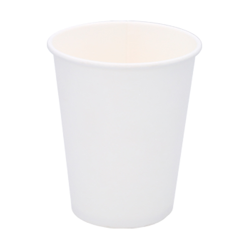 Vaso desechable para bebidas calientes. BLANCO