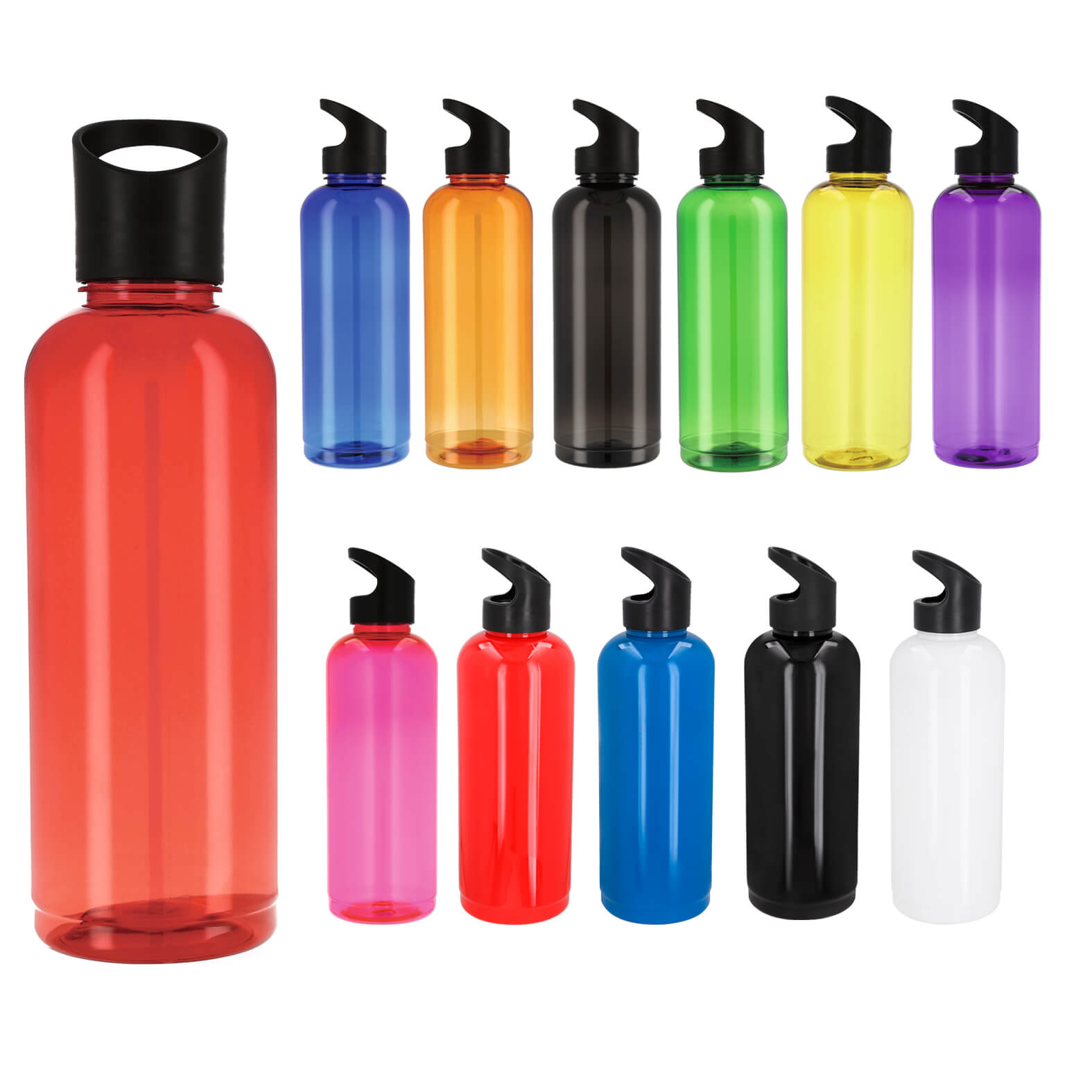 Cilindro de plástico con asa sujetadora. (El envío de este material se hace por separado de base y tapas derivado a los cambios de altura si se traslada a otros lugares de la República). AMARILLO