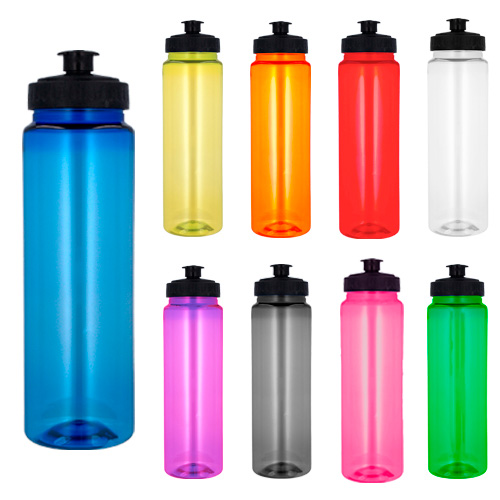 Cilindro de plástico de color traslúcido con tapa enrosacable y chupón para evitar derrames.(El envío de este material se hace por separado de base y tapas derivado a los cambios de altura si se traslada a otros lugares de la República). AMARILLO