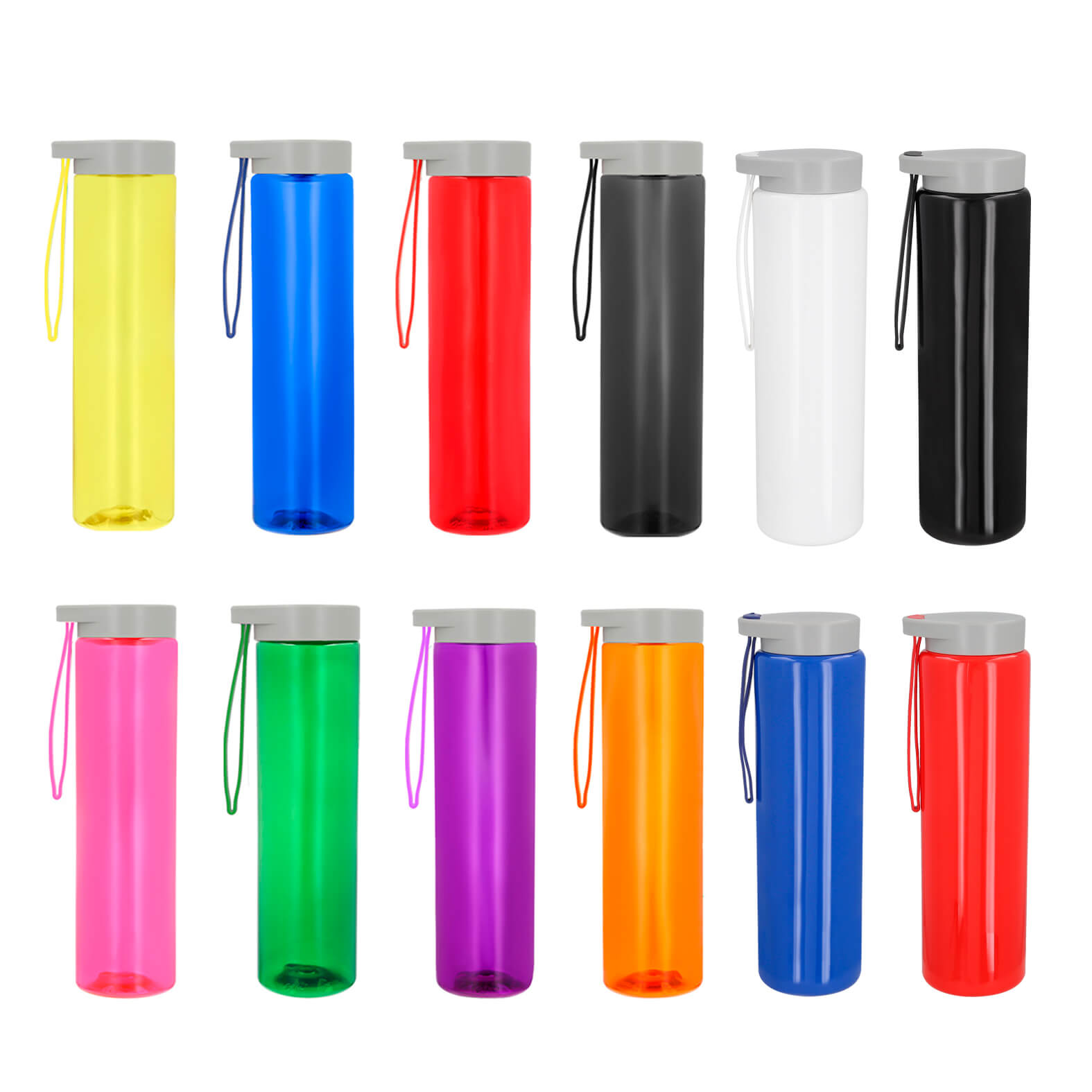 Cilindro de plástico de una pared con tapa enroscable y cinta de silicón. (El envío de este material se hace por separado de base y tapas derivado a los cambios de altura si se traslada a otros lugares de la República). Medidas del empaque de la base: 70 piezas por caja. AMARILLO