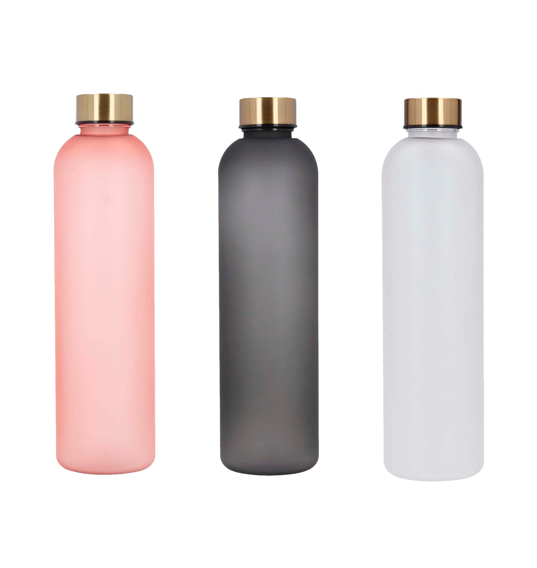 Cilindro de plástico con tapa enroscable. BLANCO