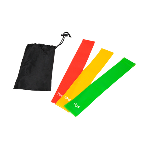 Set de ligas de resistencia para ejercicio. NEGRO