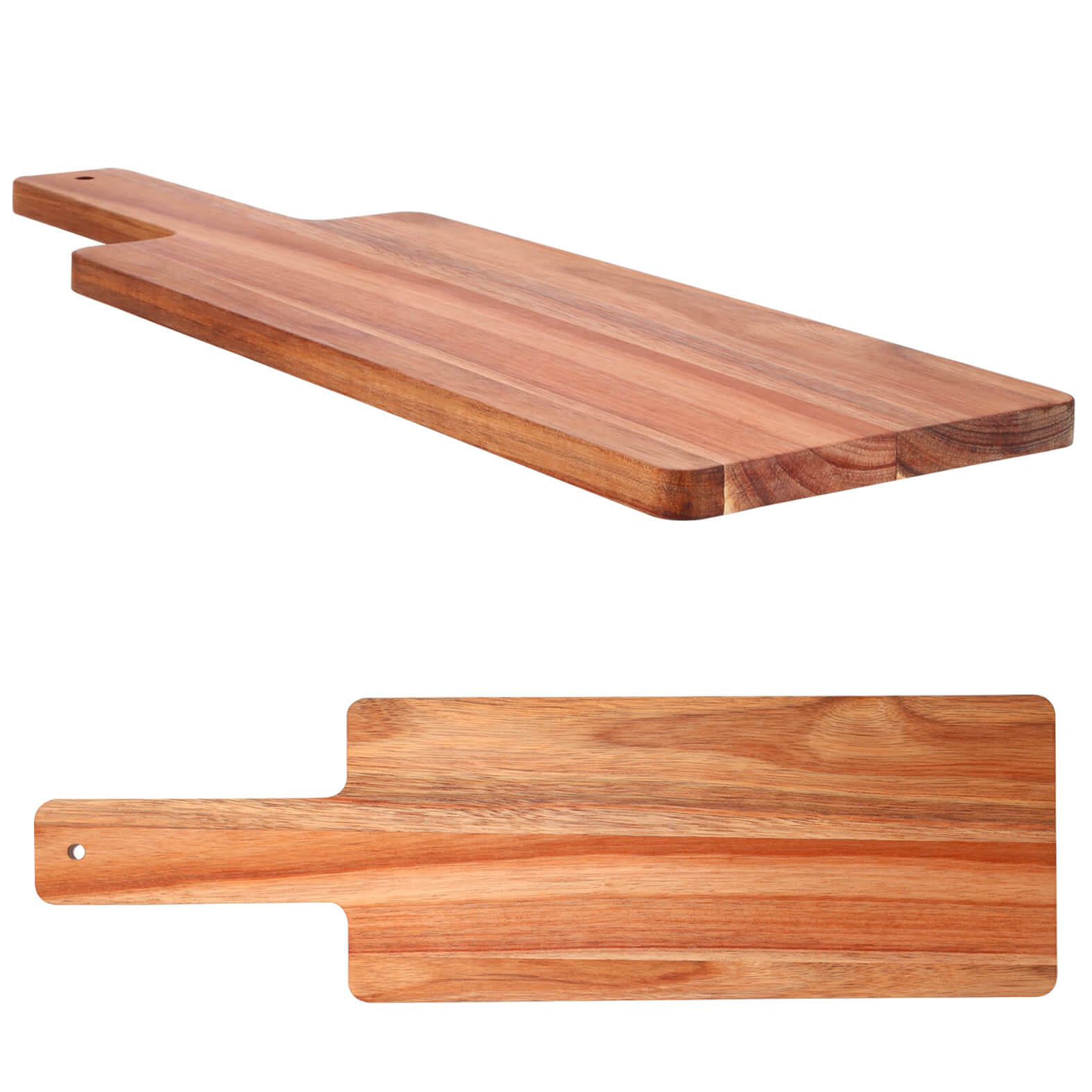 Tabla de madera para cocina con mango. MADERA
