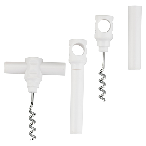 Sacacorchos armable de un paso. BLANCO